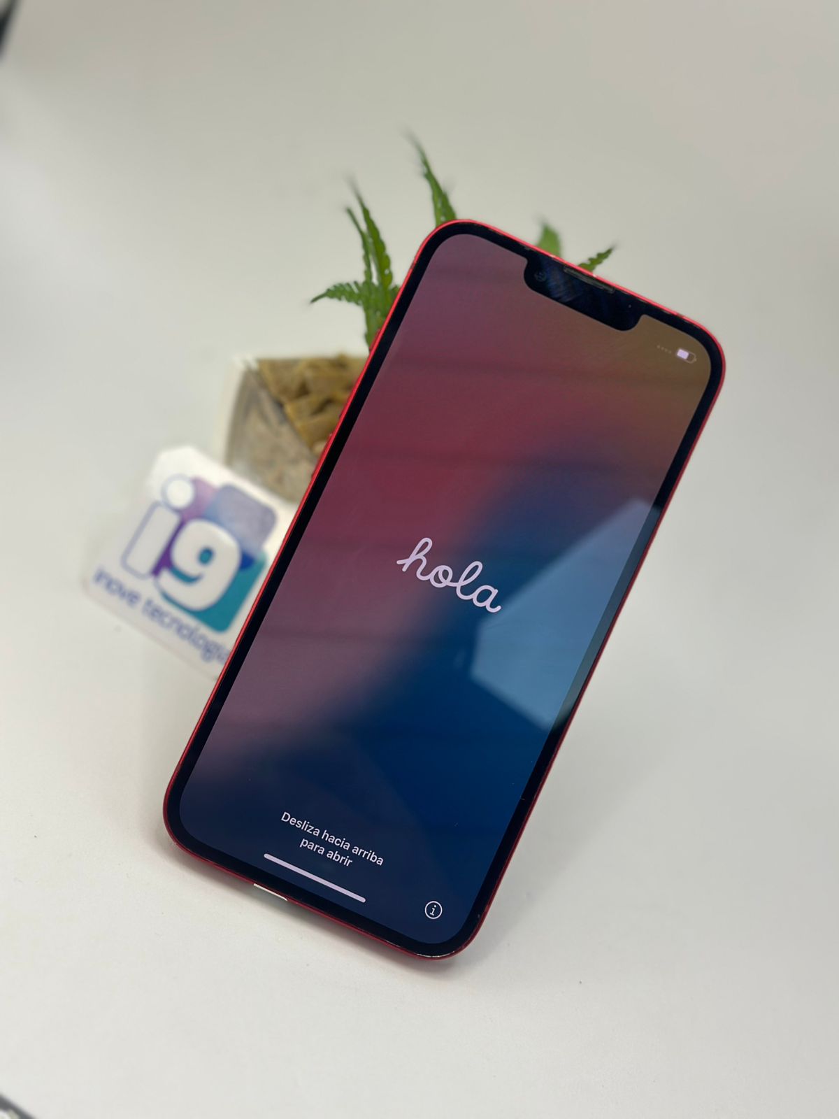 iPhone 13 Vermelho 128GB 79% saúde da bateria Seminovo | i9Tecnologia